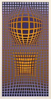 Victor Vasarely
(French/Hungarian, 1906-1997)
Arcay 