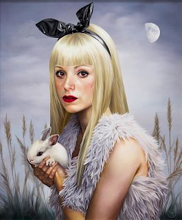 Melissa Forman
(American, 20th/21st century)
She Who Protects the Gentle Rabbit, 2010