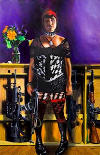 Jeriah Hildwine
(American, 20th/21st century)
Zombie Hunter Stephanie, 2007-12