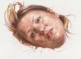 Kristi Ropelski
(American, 20th/21st century)
White Noise (Large Head), 2009