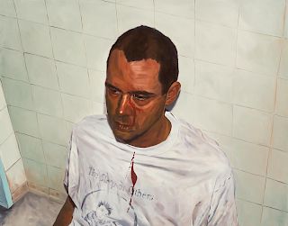 Chris Scarborough
 (American, 20th/21st century)
The Devil was great, I swallowed burning cigarettes and ate ashes, 2004
