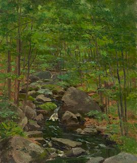 George W. Picknell
(American, 1864-1943)
Stream in Summer
