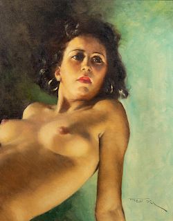 Pal Fried
(Hungarian, 1893-1976) 
Nude