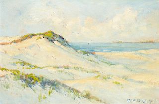 Arthur Diehl
(American,1870-1929) 
Untitled (Dunes), 1925