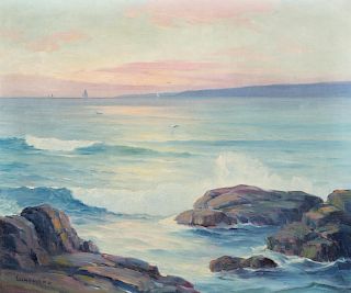 Leon Lundmark
(American, 1875-1942)
Untitled (Seascape)