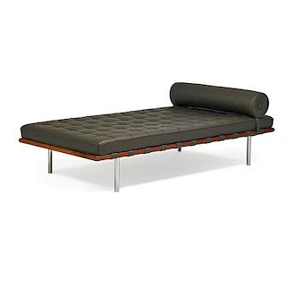 VAN DER ROHE; KNOLL Barcelona daybed