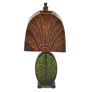 FRENCH Art Deco table lamp