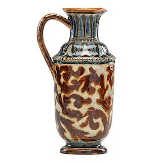 DOULTON LAMBETH Glazed stoneware pitcher
