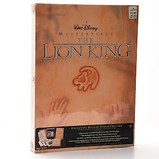 DISNEY MASTERPIECE LION KING DELUXE COLLECTORS EDITION