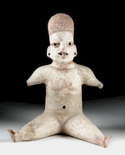 Large Olmec Pottery Baby Figure, TL Tested