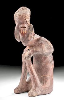 Nayarit Terracotta Female Mourner Figure