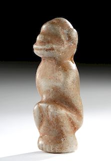 15th C. Taino Stone Amulet - Monkey Form