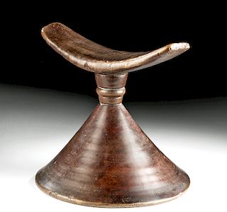 20th C. Ethiopian Wooden Headrest