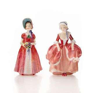 ROYAL DOULTON FIGURINES, DIANA, GOODY TWO SHOES