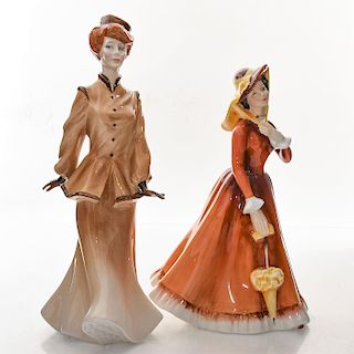 ROYAL DOULTON FIGURINES, KATE HANNIGAN AND AMY