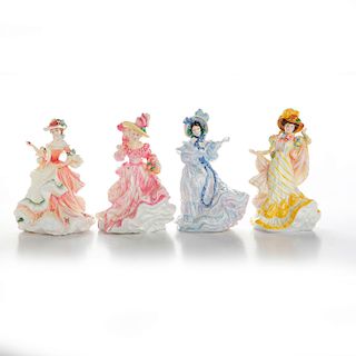 ROYAL DOULTON FIGURINES, FLOWERS OF LOVE