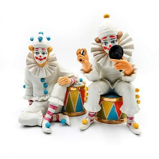 2 DOULTON FIGURINES, CARNIVAL OF THE CLOWNS COLLECTION