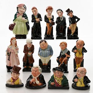 ROYAL DOULTON MINIATURE CHARACTER FIGURINES AND BUSTS