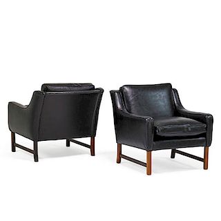 FREDRIK KAYSER Pair of lounge chairs