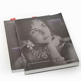 2 VOLUMES, CHRISTIE'S COLLECTION OF ELIZABETH TAYLOR
