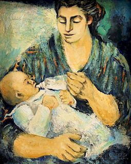Elkanan E. Frydman (Argentinian, 1929-1997)      Maternity
