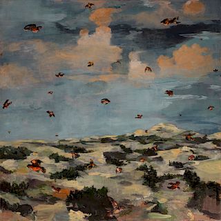 Leslie Lerner - My Life in France: The Sky Above my Home is Alive with Circling Red Birds