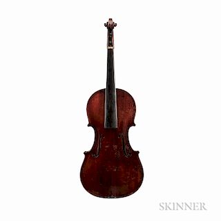 American Violin, Daniel L. Wood, Cohasset, 1893