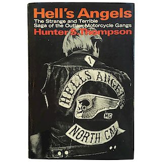 Hunter S. Thompson - Hell's Angels,  First Edition 1967