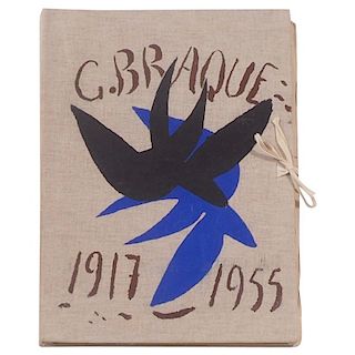 Cahier de Georges Braque 1917-1955 First Edition Book 1956