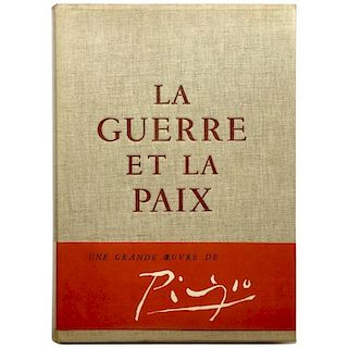 Picasso - La Guerre Et La Paix 1st ed. 1954