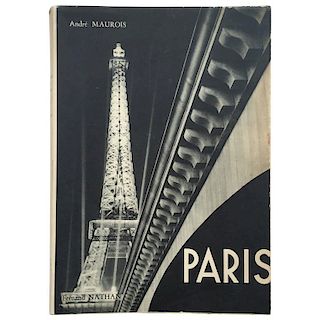 "André Maurois - Paris" Book
