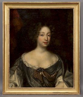 In the style of Sir Peter Lely "Untitled (Portrait