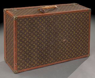 Vintage Louis Vuitton Alzer hard sided suitcase,