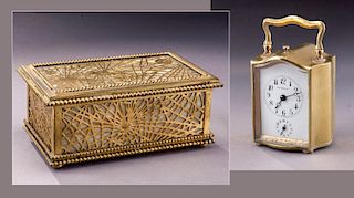 Tiffany & Co. carriage clock,