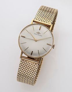 Movado 14K gold wristwatch