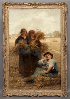 Desire Francois Laugee "The Gleaners",
