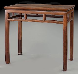 Chinese Republic Huanghuali side table.