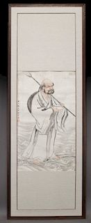 Hu Ying Xiang watercolor on rice paper,