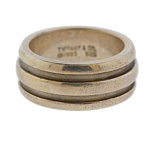Tiffany &amp; Co Sterling Silver Band Ring 