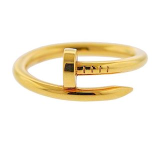 Cartier Juste Un Clou 18K Gold Ring 62