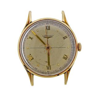 Longines Vintage 14k Gold Manual Wind Watch