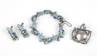 A bracelet and brooch, Margot de Taxco and Sigi