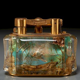 Rare Alfred Dunhill "Aquarium" lighter