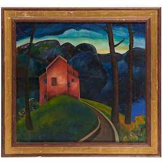 Carl Hedstrom, oil on canvas, c. 1928
