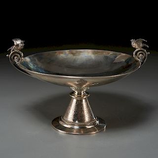 Early Tiffany & Co. sterling tazza or fruit bowl