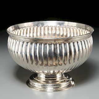 Large Mario Buccellati silver centerpiece bowl