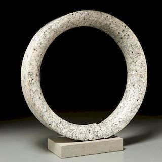 William Crovello, granite sculpture, 2005