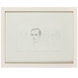 Ridley Howard, graphite on paper, 2004