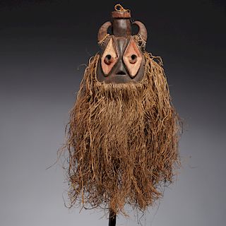 Yaka Peoples, initiation mask, ex-museum