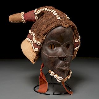 Dan Peoples, ceremonial face mask, ex-museum